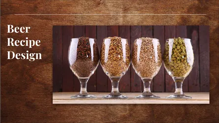 Beer Recipe Design